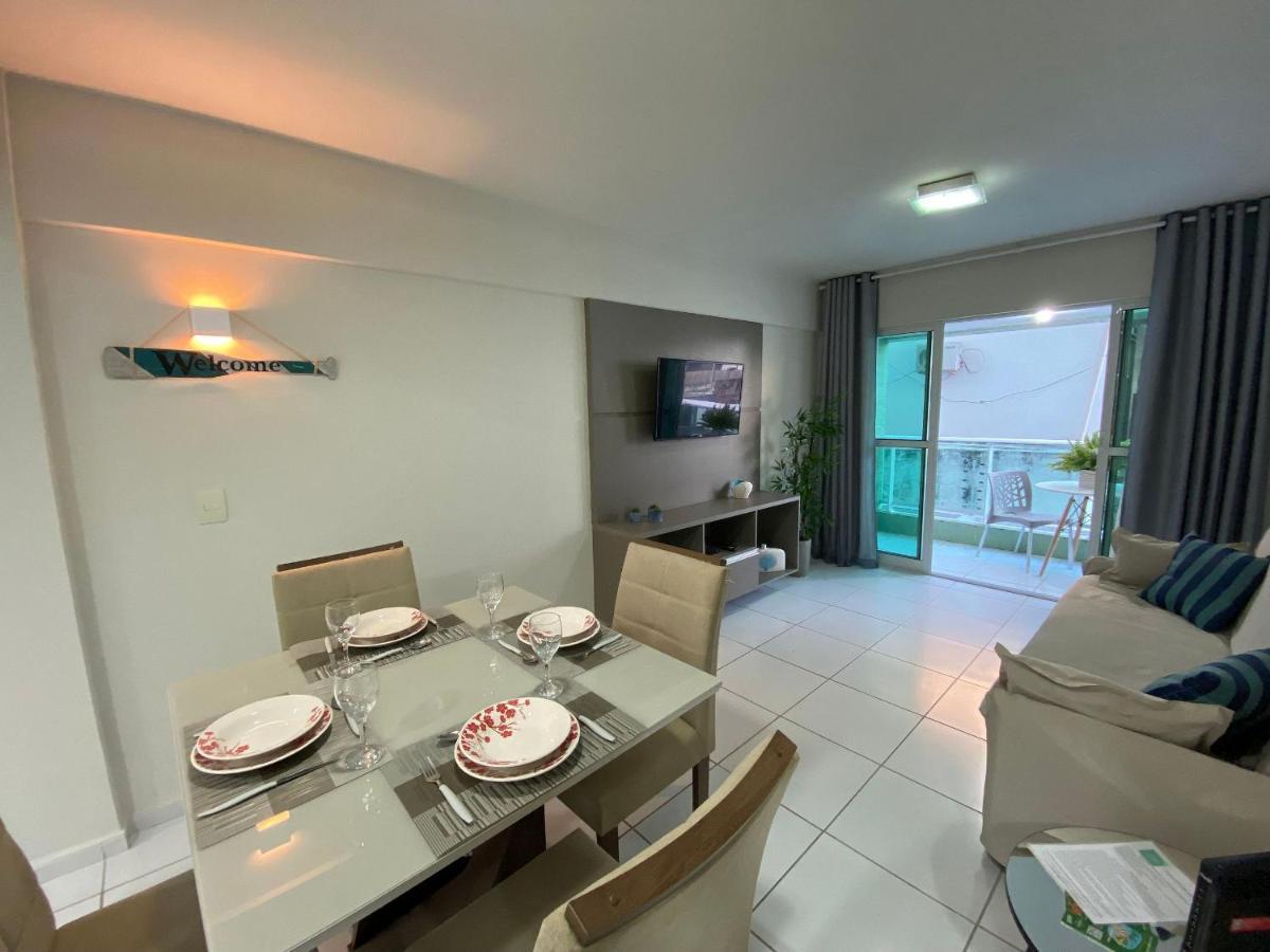 Bela Hospedagem - M Escorel-02 Qts,100M Mar, Wifi, Estacionamento โจเอาเปสโซอา ภายนอก รูปภาพ