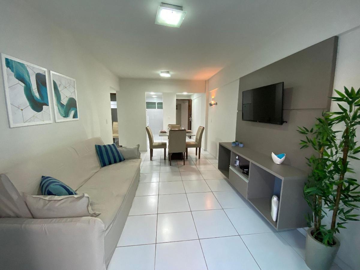 Bela Hospedagem - M Escorel-02 Qts,100M Mar, Wifi, Estacionamento โจเอาเปสโซอา ภายนอก รูปภาพ